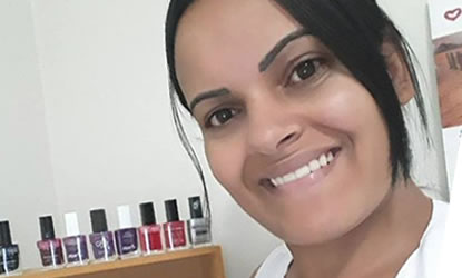 Faby Cardoso, instrutora do curso
